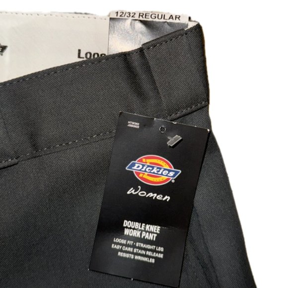 Dickies Grey Double Knee Work Pant - Picture 3 of 5